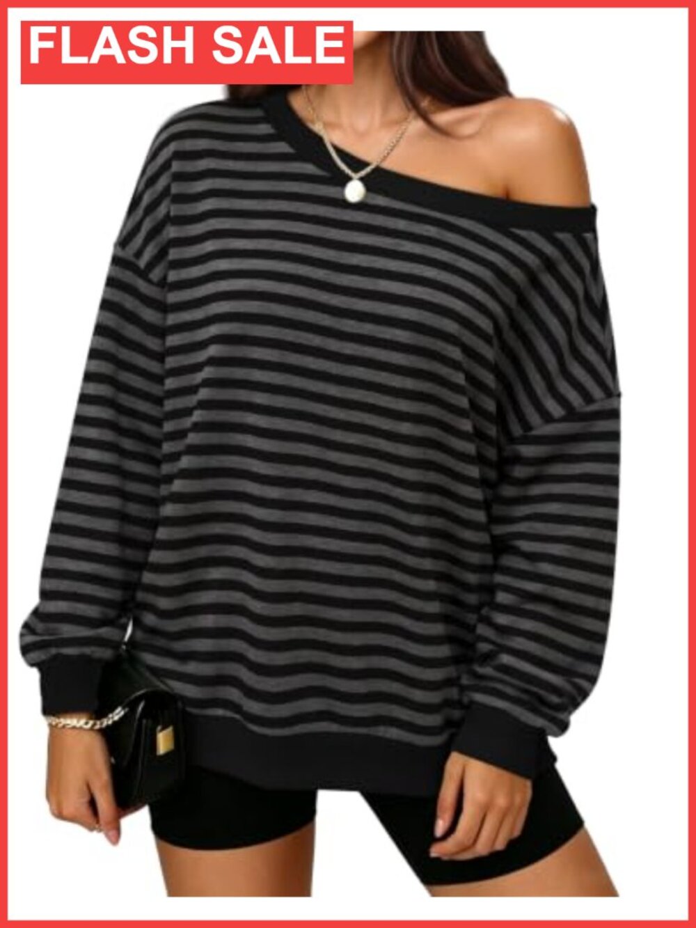 Off The Shoulder Sweatshirt Women Pullover Long Sleeve Fall Winter Top